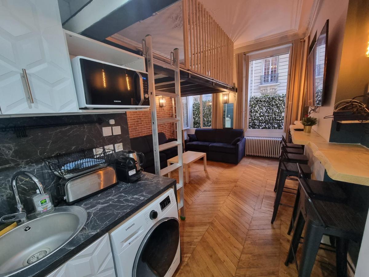 파리 Beautiful Mini Loft Near Saint-Lazare 아파트 호텔 외부 사진