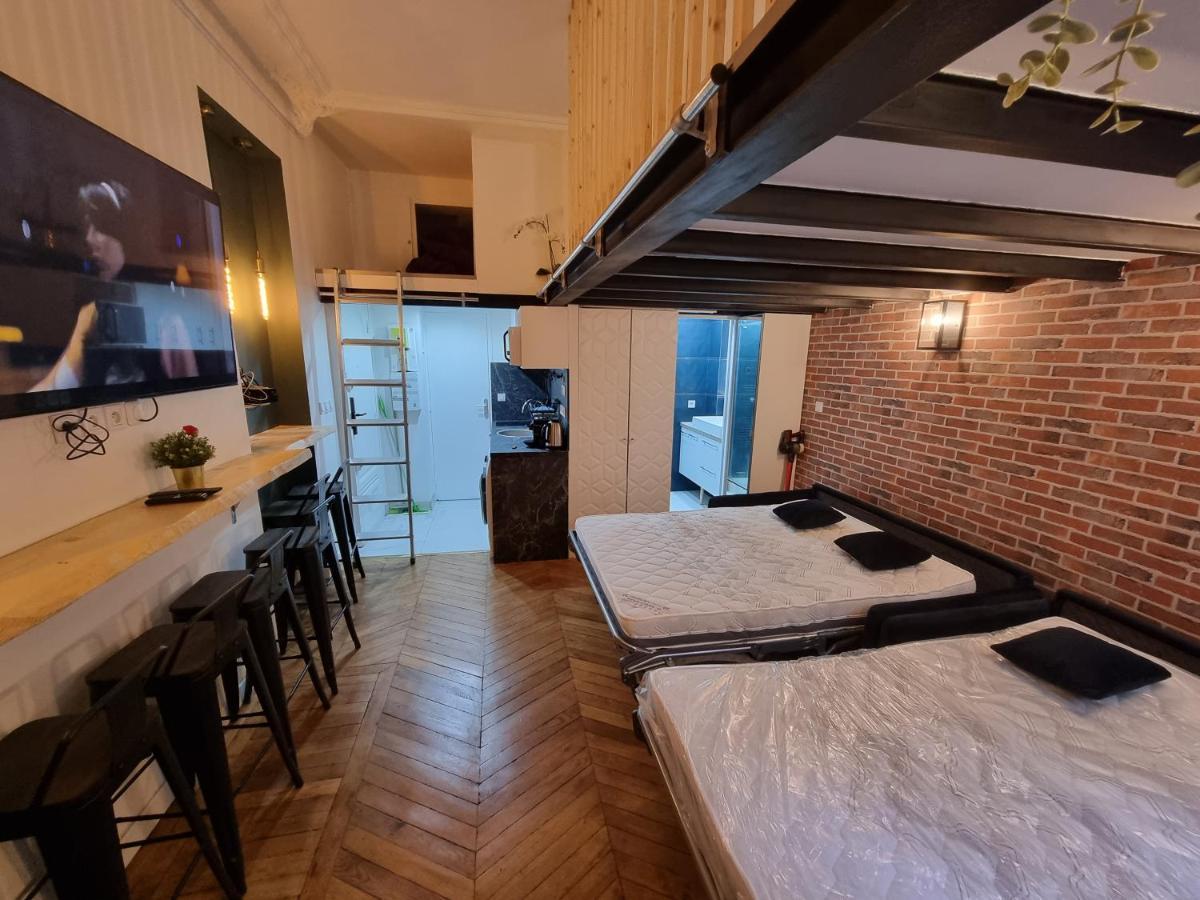 파리 Beautiful Mini Loft Near Saint-Lazare 아파트 호텔 외부 사진